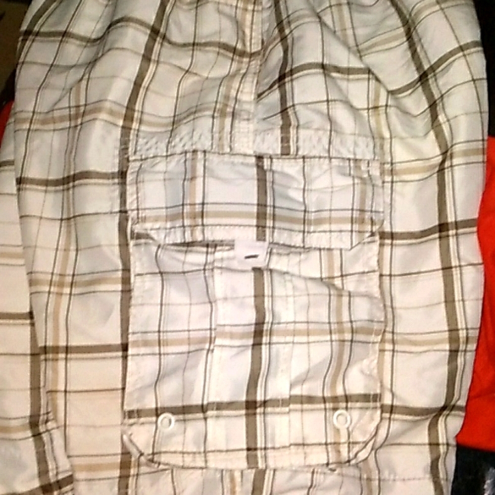 ๐โโ๏ธ SWIM Trunks CHOICE of AQUA Speedo Plaid ARIZONA EUC Sz LG - Picture 2 of 7